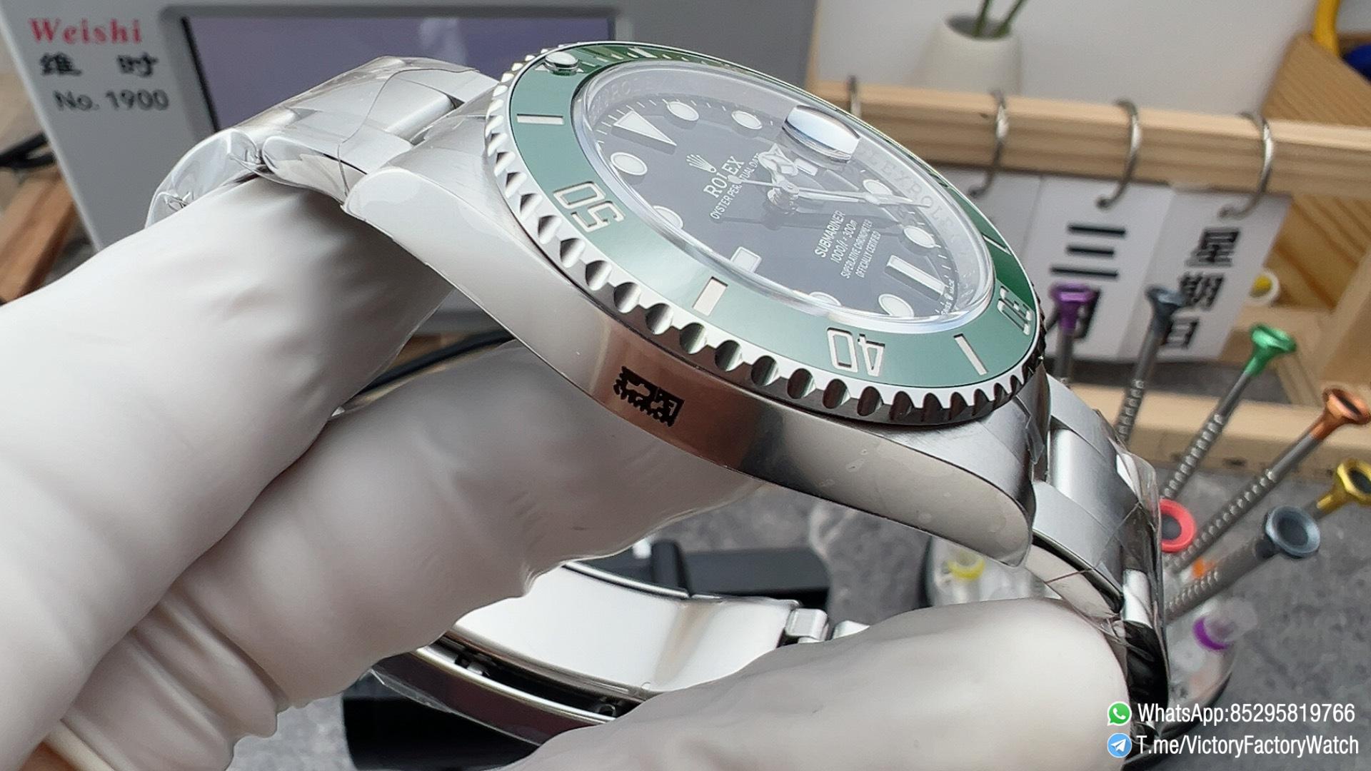 VF Watches Victory Factory Submariner 126610LV 41mm Black Dial Green Ceramic Bezel 904L Steel Case and Bracelet DD3235 Movement 04 VF Watches Victory Factory Submariner 126610LV 41mm Black Dial Green Ceramic Bezel 904L Steel Case and Bracelet DD3235 Movement 04