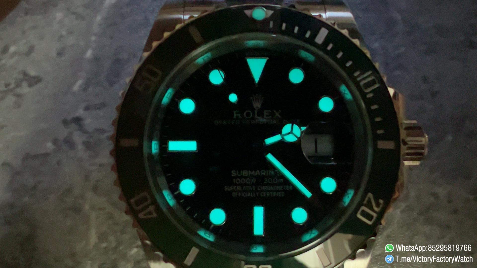 VF Watches Victory Factory Submariner 126610LV 41mm Black Dial Green Ceramic Bezel 904L Steel Case and Bracelet DD3235 Movement 09 VF Watches Victory Factory Submariner 126610LV 41mm Black Dial Green Ceramic Bezel 904L Steel Case and Bracelet DD3235 Movement 09