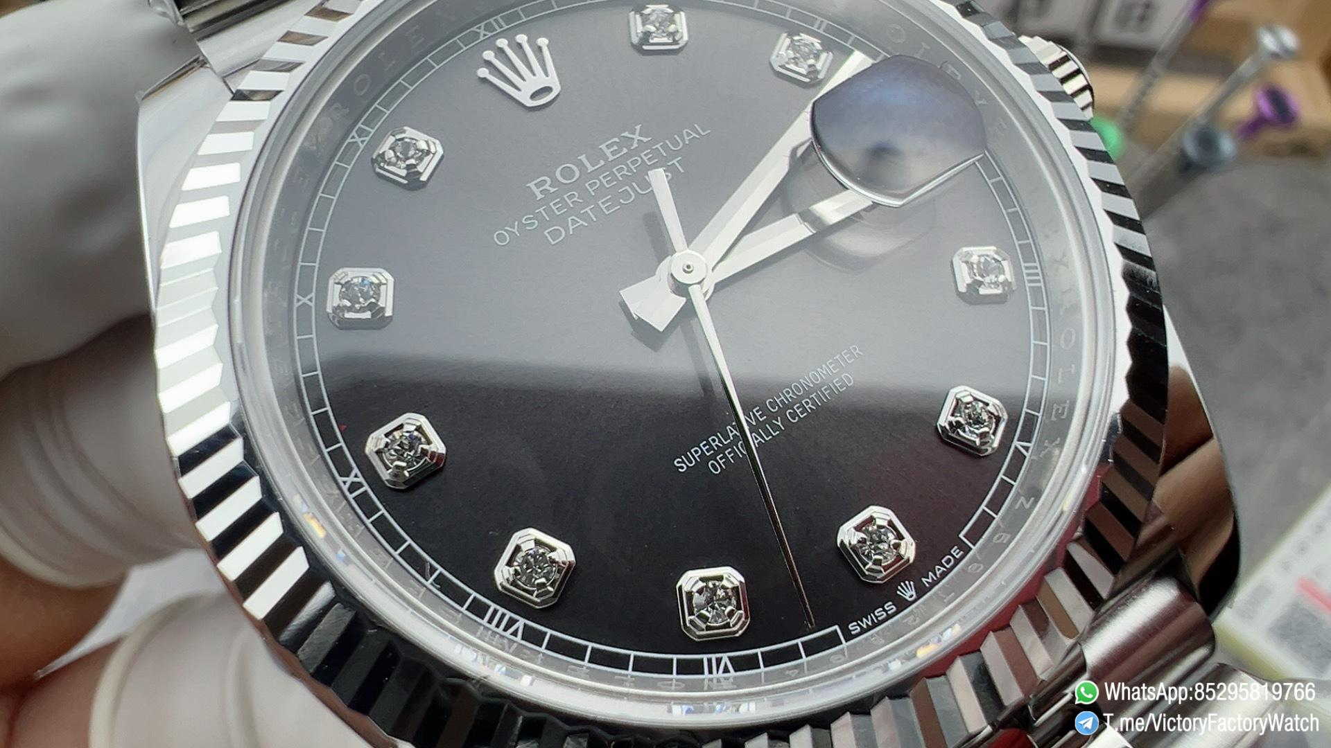 Victory Factory Rolex DateJust 41 REF 126334 Gray Diamonds Set Dail Jubilee Bracelet DanDong 3235 Movement 03 Victory Factory Rolex DateJust 41 REF 126334 Gray Diamonds Set Dail Jubilee Bracelet DanDong 3235 Movement 03