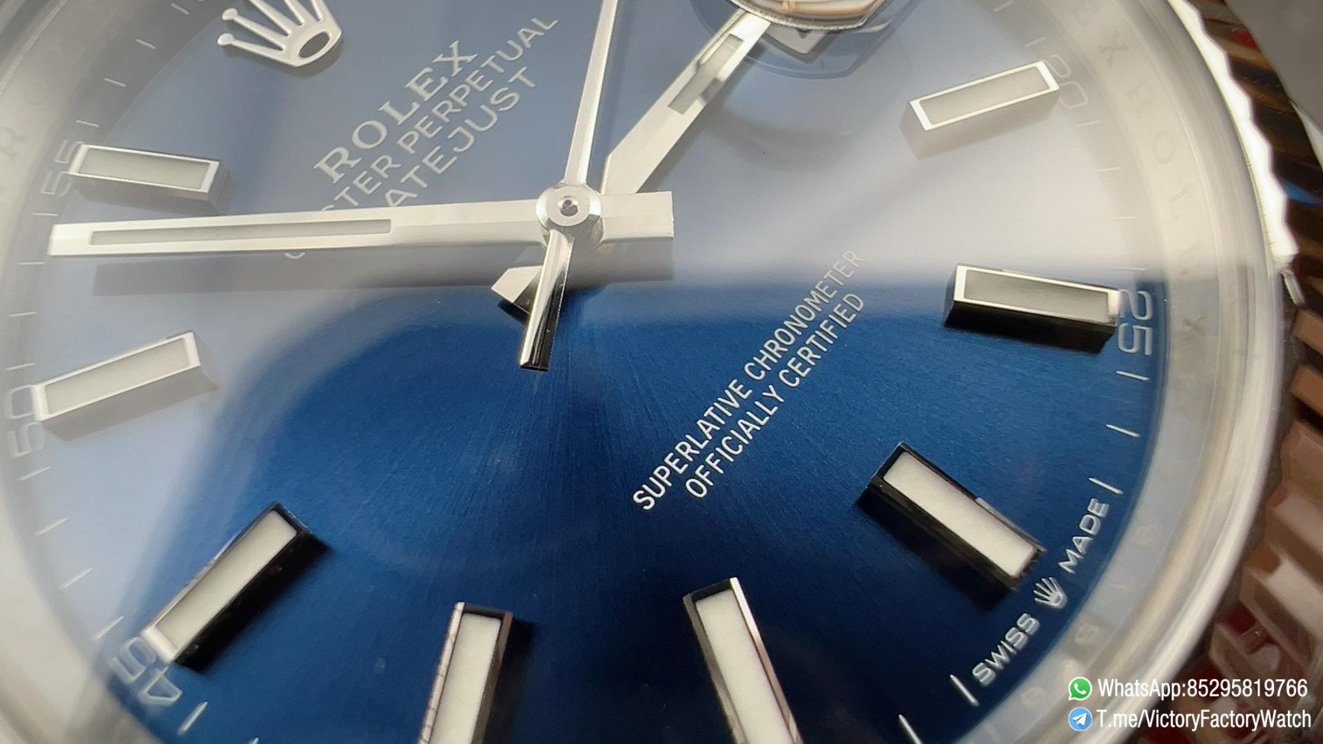 Victory Factory VF Watches DateJust 41MM 126334 Bright Blue Dial Jubilee Bracelet DanDong 3235 Movement 03 Victory Factory VF Watches DateJust 41MM 126334 Bright Blue Dial Jubilee Bracelet DanDong 3235 Movement 03