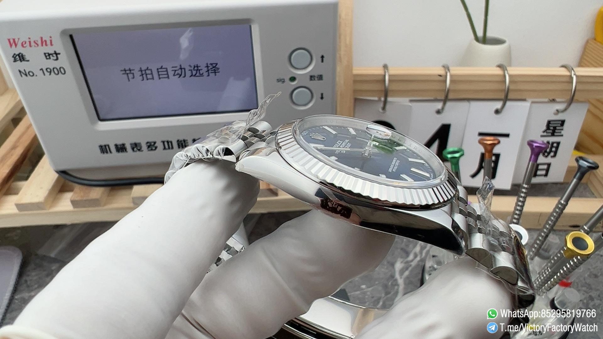 Victory Factory VF Watches DateJust 41MM 126334 Bright Blue Dial Jubilee Bracelet DanDong 3235 Movement 04 Victory Factory VF Watches DateJust 41MM 126334 Bright Blue Dial Jubilee Bracelet DanDong 3235 Movement 04