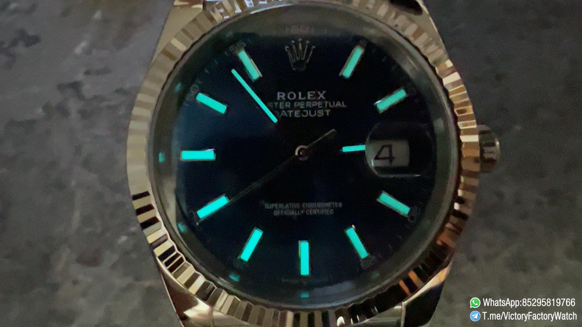 Victory Factory VF Watches DateJust 41MM 126334 Bright Blue Dial Jubilee Bracelet DanDong 3235 Movement 09 Victory Factory VF Watches DateJust 41MM 126334 Bright Blue Dial Jubilee Bracelet DanDong 3235 Movement 09