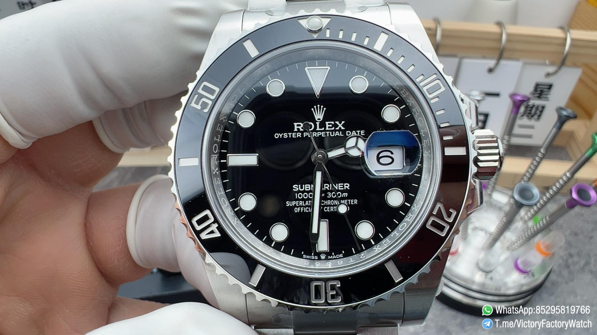 Victory Factory VF Watches Submariner Date 126610LN 41mm Black Dial Ceramic Bezel 904L Steel Case and Bracelet DD3235 Movement 02 Victory Factory VF Watches Submariner Date 126610LN 41mm Black Dial Ceramic Bezel 904L Steel Case and Bracelet DD3235 Movement 02