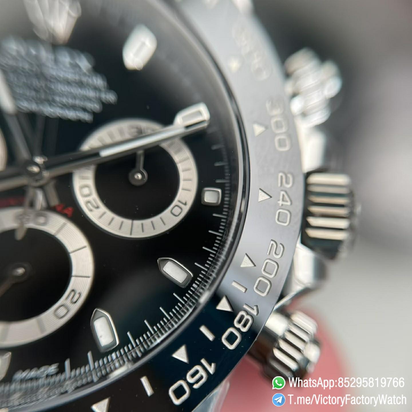 Victory Factory Watch Daytona 116500 904L Steel Case and Bracelet Black Dial Black Ceramic Bezel DanDong 4130 Calibre 08 Victory Factory Watch Daytona 116500 904L Steel Case and Bracelet Black Dial Black Ceramic Bezel DanDong 4130 Calibre 08