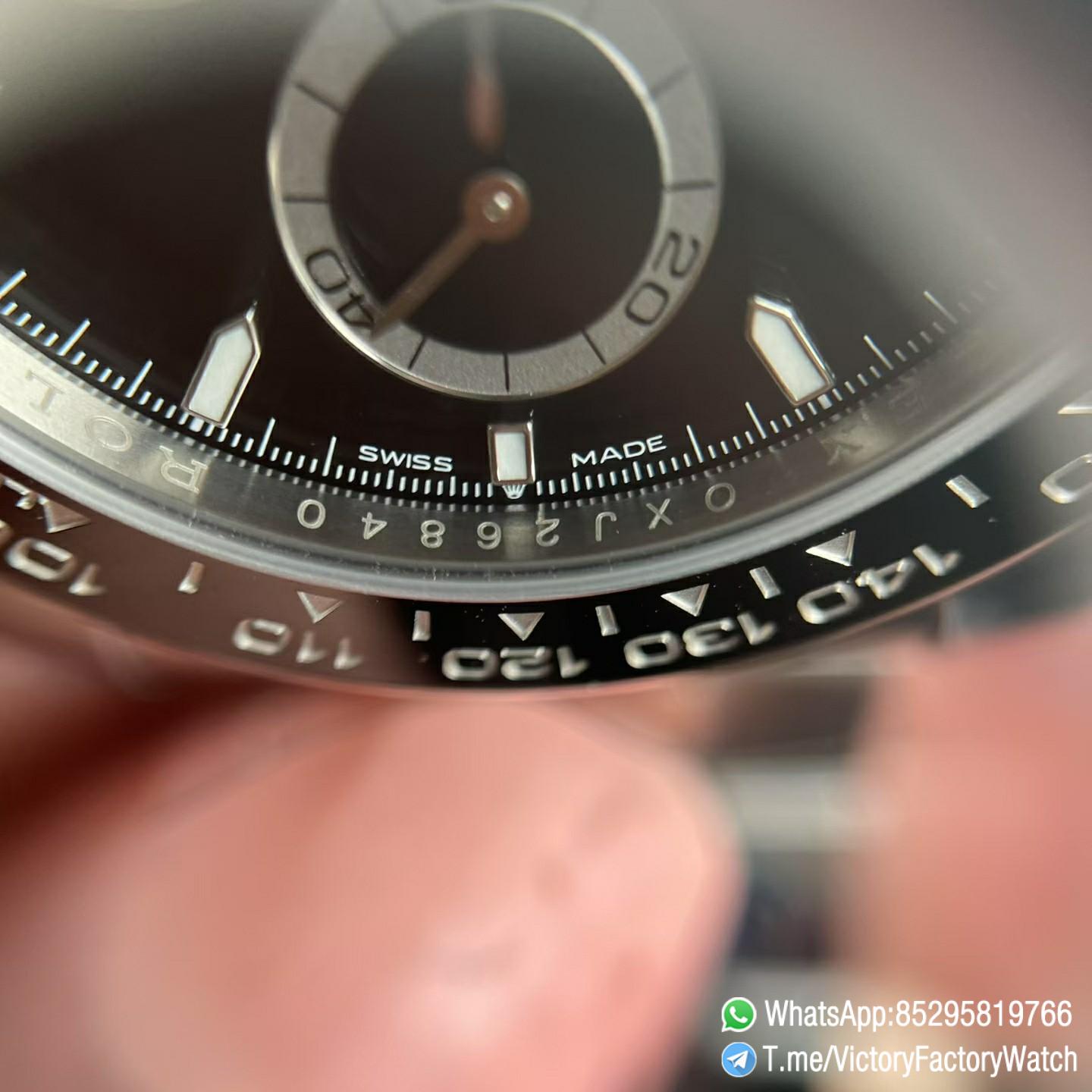 Victory Factory Watch Daytona 126500LN Black Dial Black Ceramic Bezel 904L Steel Metal Case and Braclet DD4131 Calibre 05 Victory Factory Watch Daytona 126500LN Black Dial Black Ceramic Bezel 904L Steel Metal Case and Braclet DD4131 Calibre 05