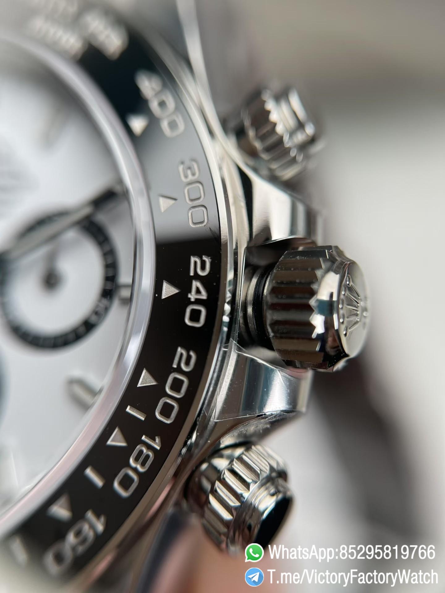 Victory Factory Watch Daytona Panda 126500 White Dial Black Ceramic Bezel 904L Steel Metal Case and Braclet DD4131 Calibre 05 1 Victory Factory Watch Daytona Panda 126500 White Dial Black Ceramic Bezel 904L Steel Metal Case and Braclet DD4131 Calibre 05 1