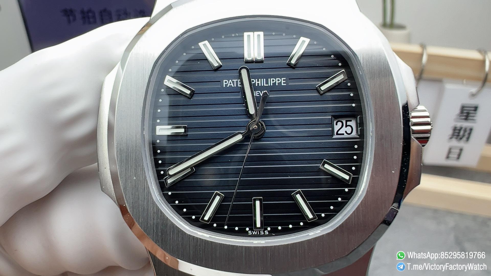 Victory Factory Watch Nautilus 5711 Blue Dial Steel Case and Bracelet DanDong Super Clone 324 Movement 02 Victory Factory Watch Nautilus 5711 Blue Dial Steel Case and Bracelet DanDong Super Clone 324 Movement 02