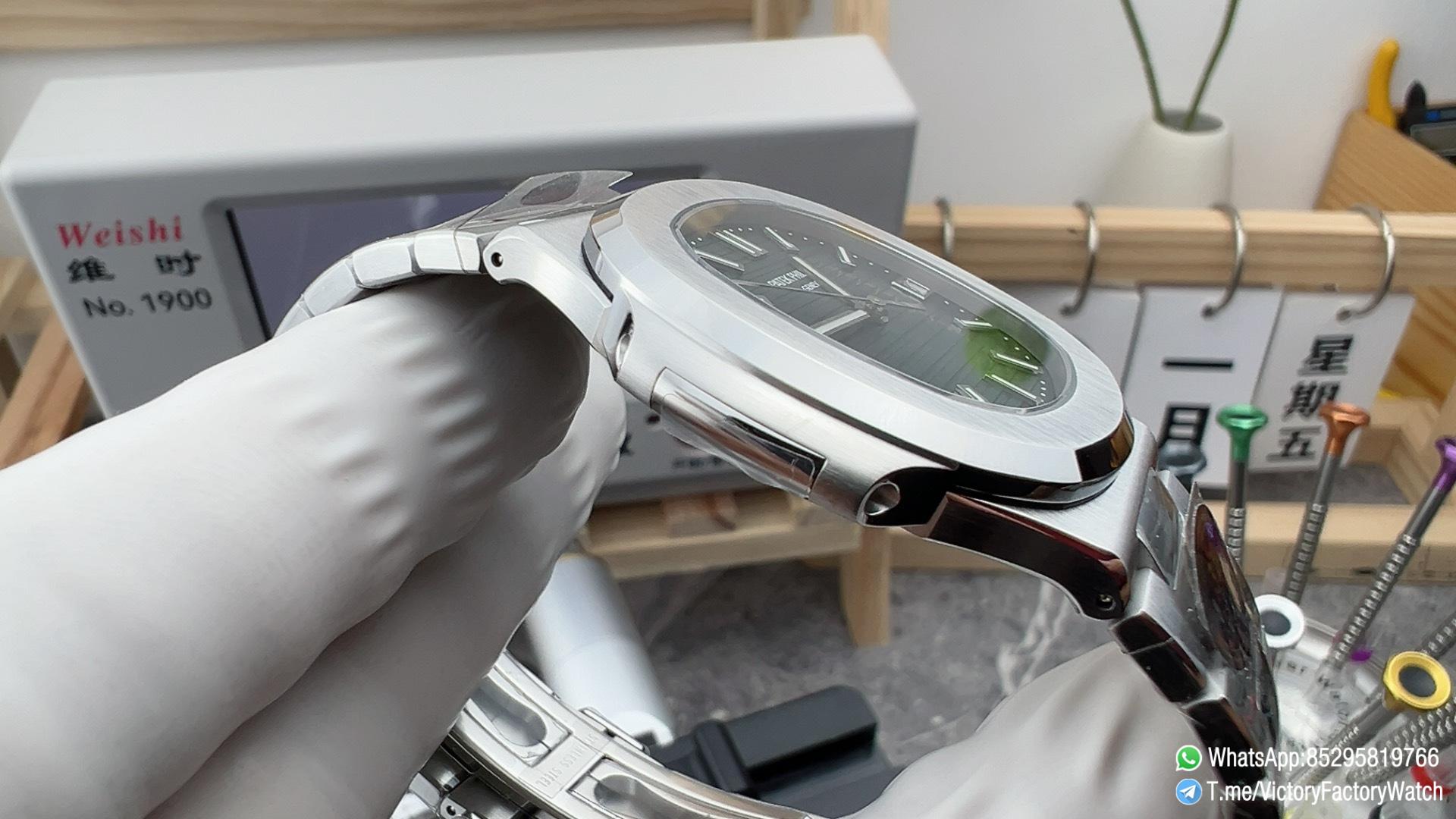 Victory Factory Watch Nautilus 5711 Ultrathin 8.3mm Green Dial Steel Case and Bracelet DanDong Super Clone 324 Movement 04 Victory Factory Watch Nautilus 5711 Ultrathin 8.3mm Green Dial Steel Case and Bracelet DanDong Super Clone 324 Movement 04