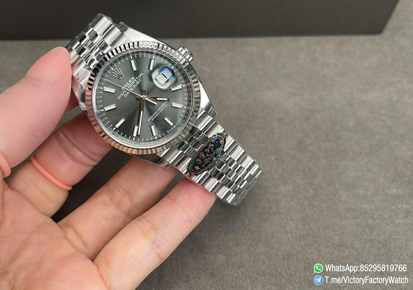 Victory Factory Watch VF DateJust 36MM 126234 Gray Dial Jubilee Bracelet DanDong 3235 Movement 02 Victory Factory Watch VF DateJust 36MM 126234 Gray Dial Jubilee Bracelet DanDong 3235 Movement 02