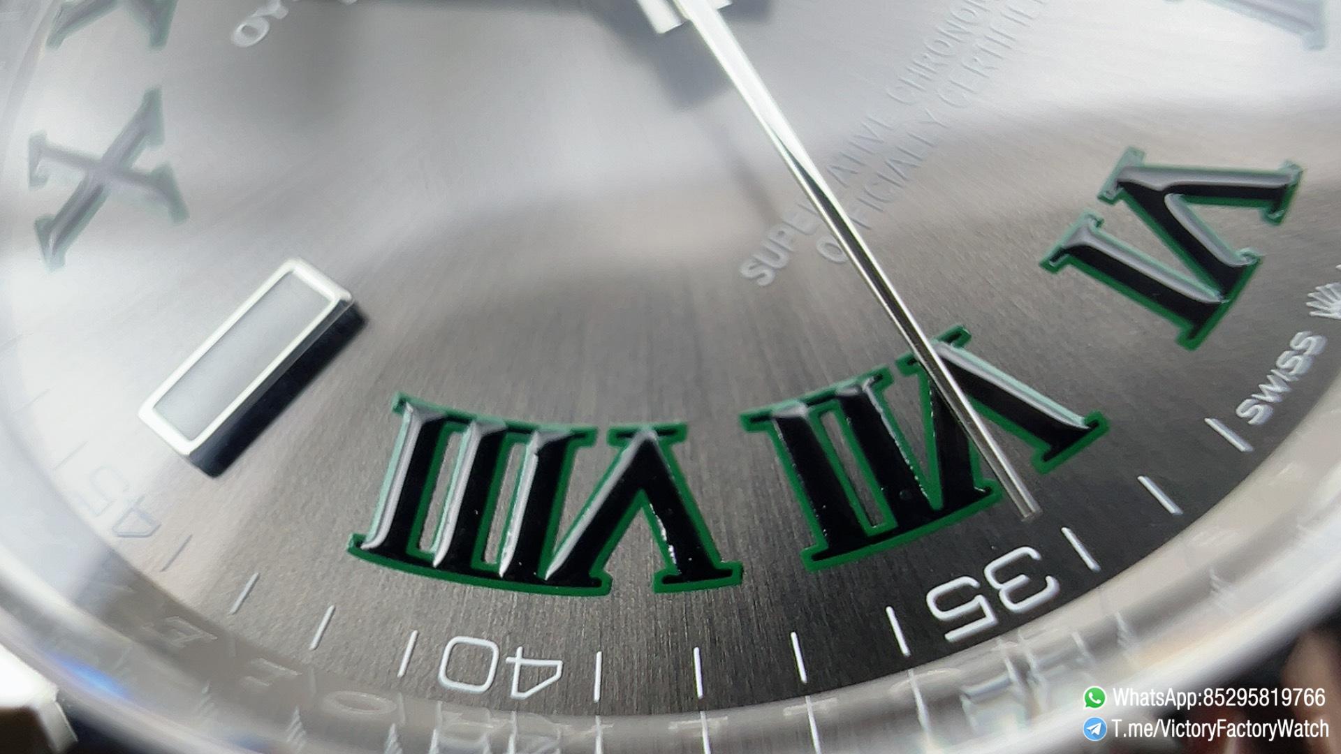 Victory Factory Watch VF DateJust 36MM 126234 Wimbledon Slate Dial Roman Indexes Jubilee Bracelet DD3235 03 Victory Factory Watch VF DateJust 36MM 126234 Wimbledon Slate Dial Roman Indexes Jubilee Bracelet DD3235 03