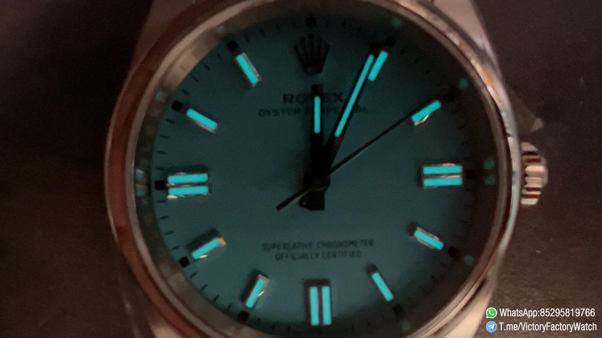 Victory Factory Watch VF Oyster Perpetual REF 126000 36mm Tiffany Blue Dial DanDong 3230 Movement 09 Victory Factory Watch VF Oyster Perpetual REF 126000 36mm Tiffany Blue Dial DanDong 3230 Movement 09