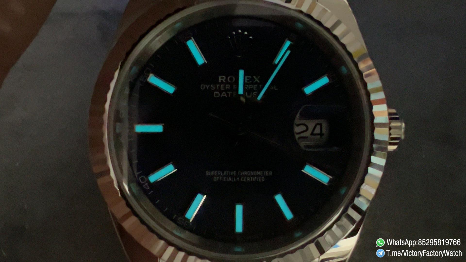 Victory Factory Watch VF Rolex DateJust 36MM 126234 Bright Blue Dial Jubilee Bracelet DanDong 3235 Movement 09 Victory Factory Watch VF Rolex DateJust 36MM 126234 Bright Blue Dial Jubilee Bracelet DanDong 3235 Movement 09