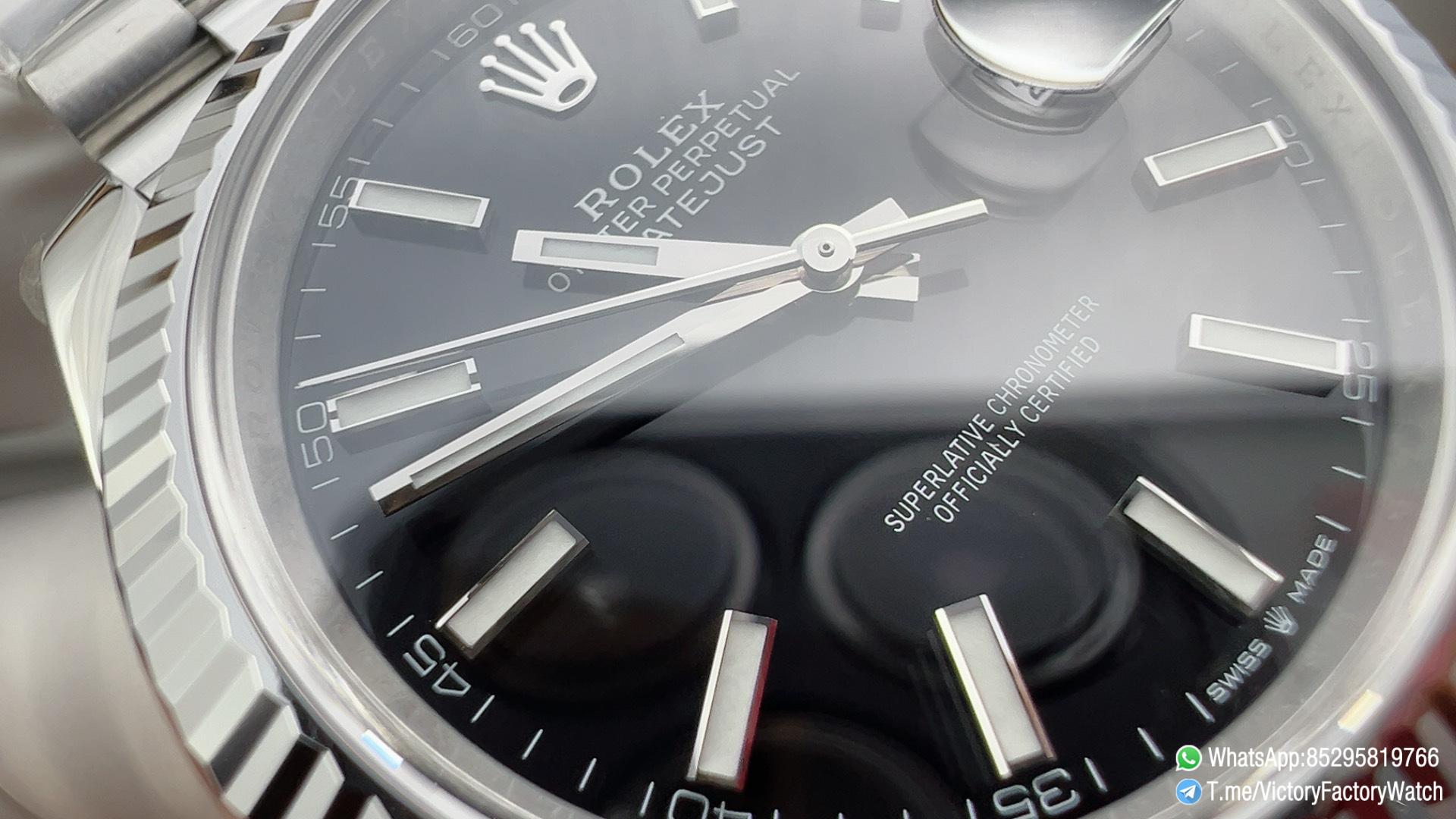 Victory Factory Watch VF Rolex DateJust 41MM 126334 Black Dial Jubilee Bracelet DanDong 3235 Movement 03 Victory Factory Watch VF Rolex DateJust 41MM 126334 Black Dial Jubilee Bracelet DanDong 3235 Movement 03