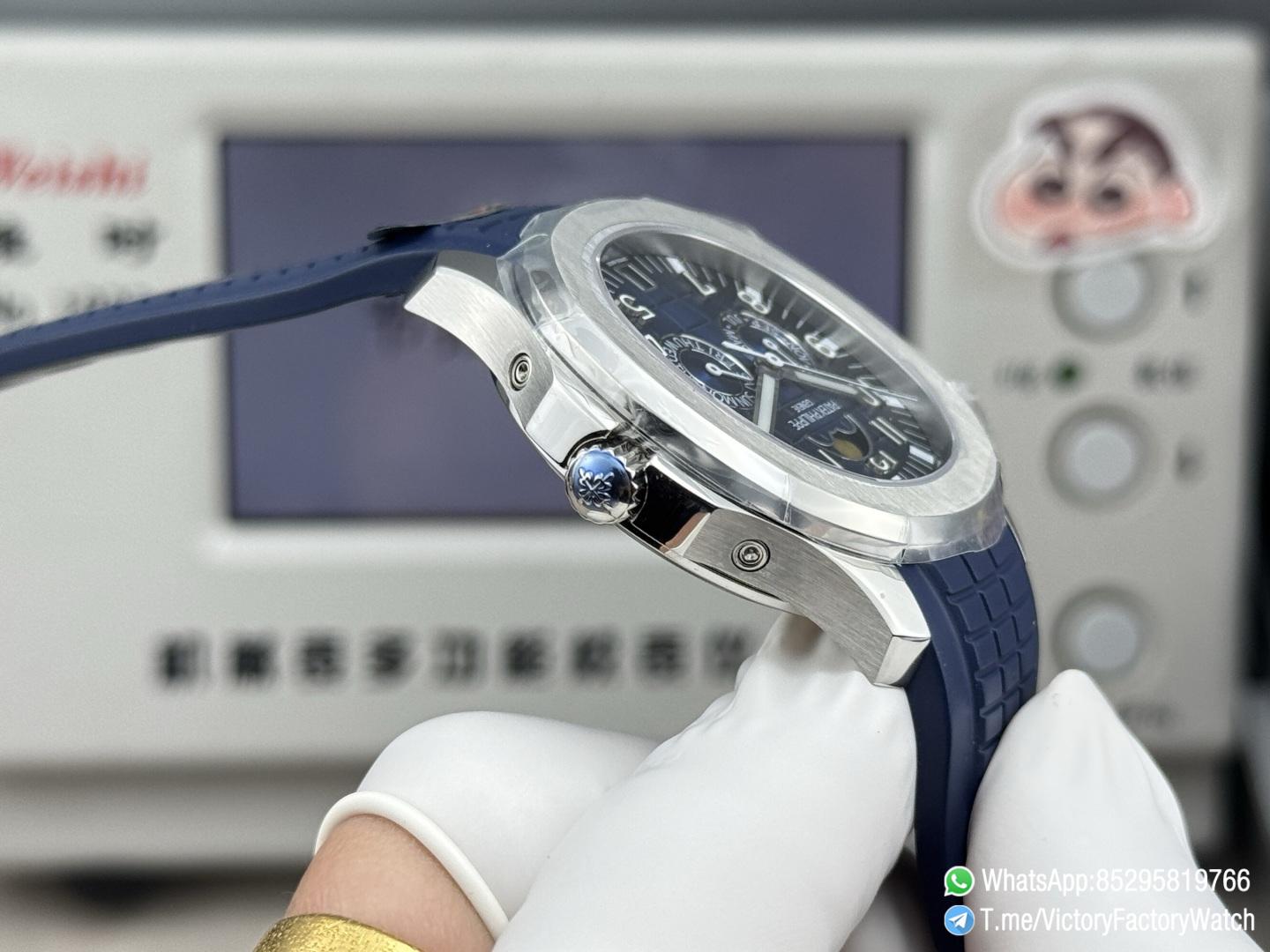 Victory Factory Watches Aquanaut 5261 Annual Calendar Blue Dial wtih Moonphase Months Day Display 316L Steel Metal DanDong 324 Movement 07 Victory Factory Watches Aquanaut 5261 Annual Calendar Blue Dial wtih Moonphase Months Day Display 316L Steel Metal DanDong 324 Movement 07