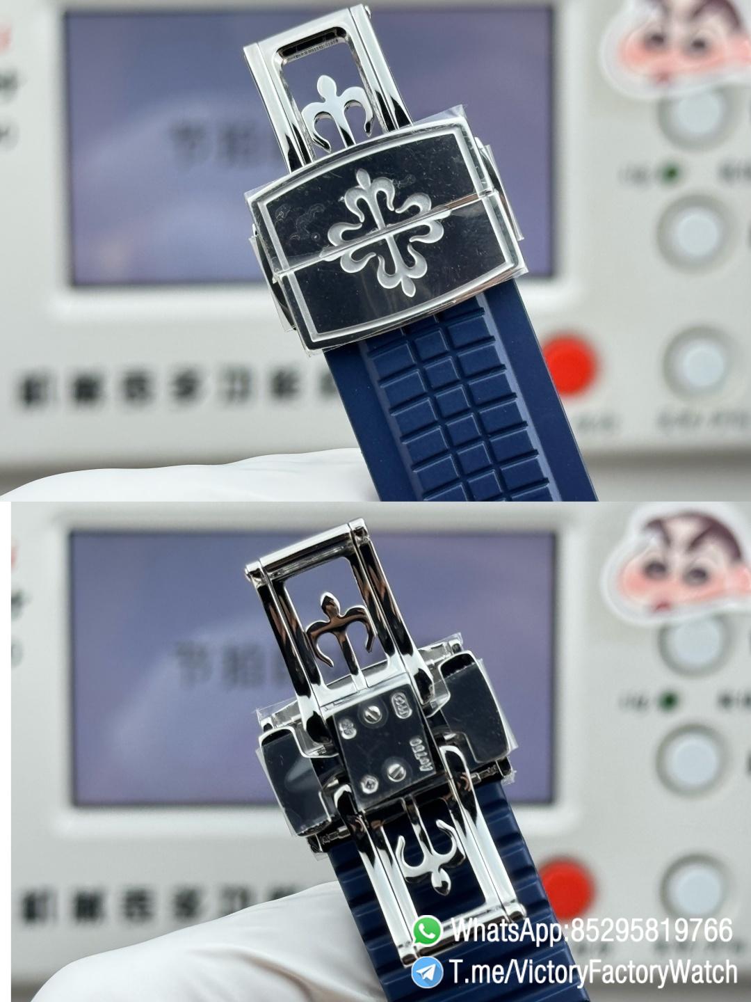 Victory Factory Watches Aquanaut 5261 Annual Calendar Blue Dial wtih Moonphase Months Day Display 316L Steel Metal DanDong 324 Movement 09 Victory Factory Watches Aquanaut 5261 Annual Calendar Blue Dial wtih Moonphase Months Day Display 316L Steel Metal DanDong 324 Movement 09