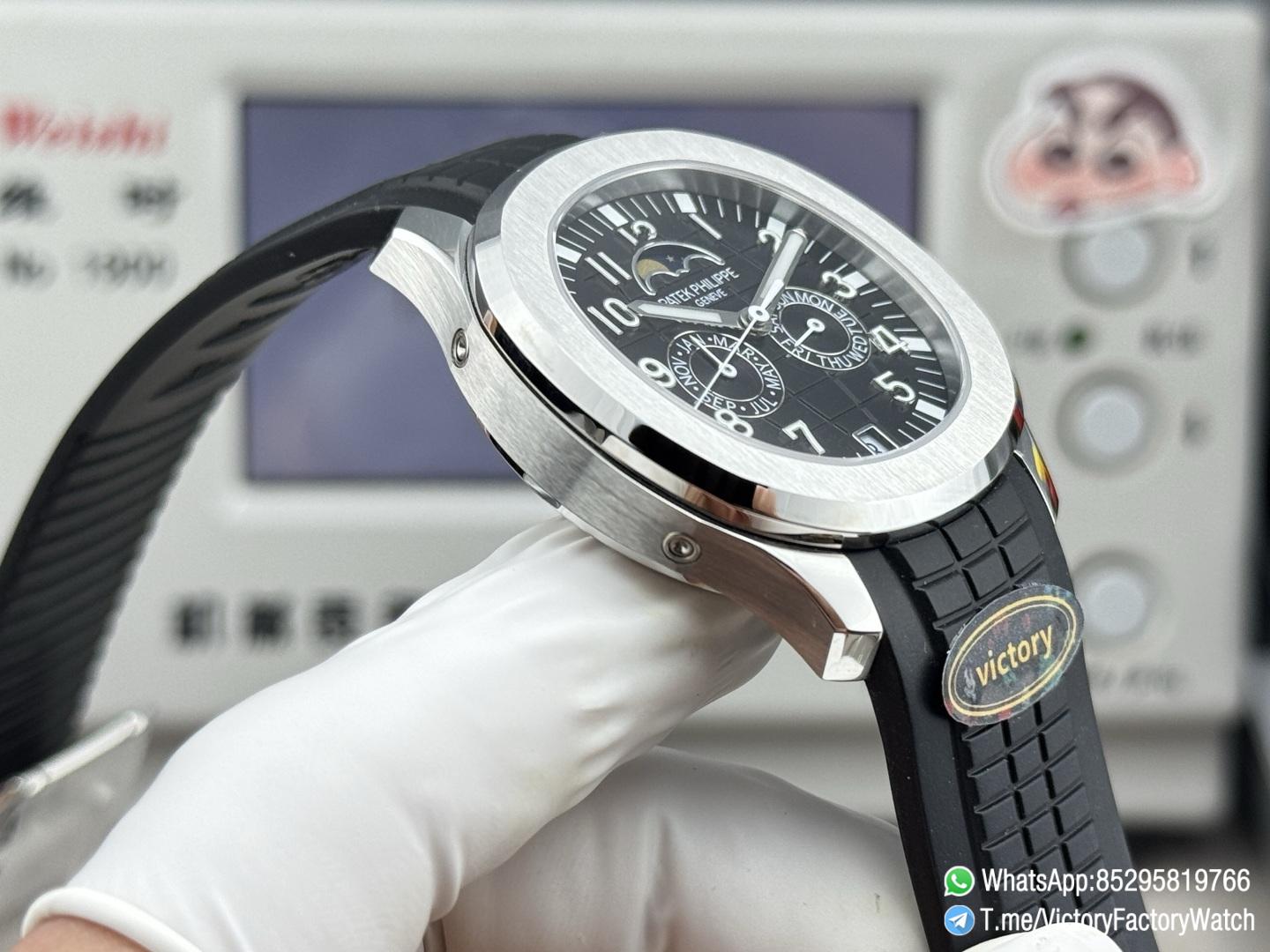 Victory Factory Watches Aquanaut Annual Calendar 5261 Complicated Black Dial 316L Steel Metal DanDong 324 Movement 06 Victory Factory Watches Aquanaut Annual Calendar 5261 Complicated Black Dial 316L Steel Metal DanDong 324 Movement 06