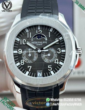 Victory Factory Watches Aquanaut Annual Calendar 5261 Complicated Gray Dial 316L Steel Metal DanDong 324 Movement 00