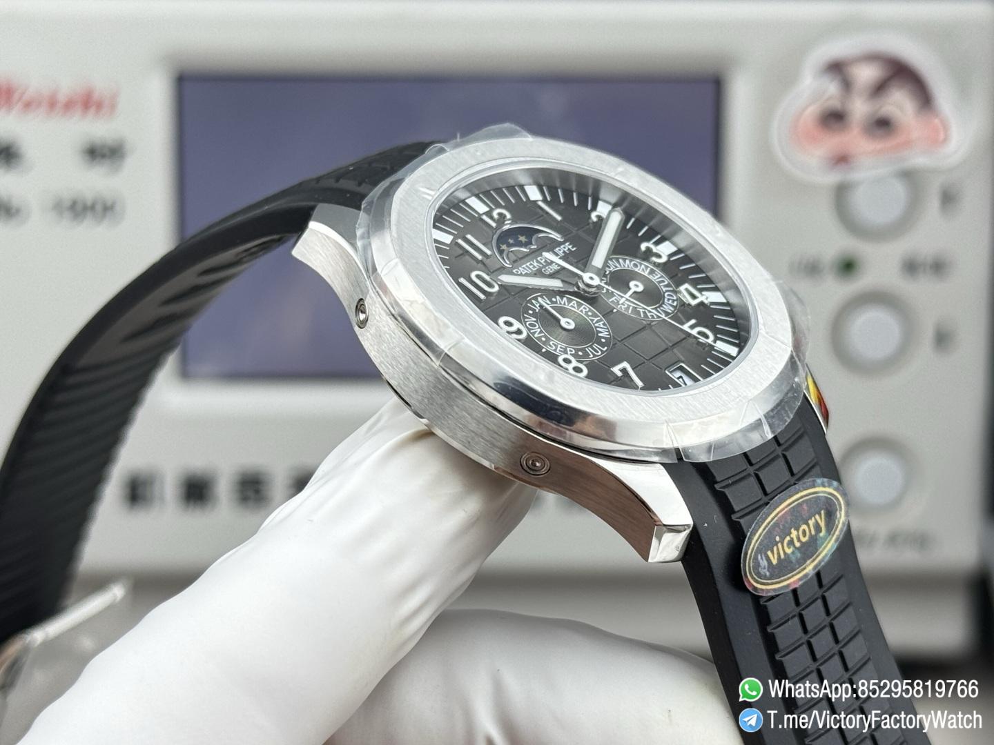 Victory Factory Watches Aquanaut Annual Calendar 5261 Complicated Gray Dial 316L Steel Metal DanDong 324 Movement 06 Victory Factory Watches Aquanaut Annual Calendar 5261 Complicated Gray Dial 316L Steel Metal DanDong 324 Movement 06