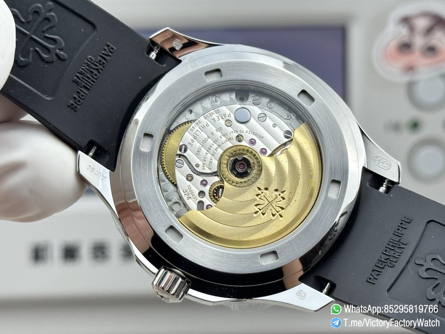 Victory Factory Watches Aquanaut Annual Calendar 5261 Complicated Gray Dial 316L Steel Metal DanDong 324 Movement 08 Victory Factory Watches Aquanaut Annual Calendar 5261 Complicated Gray Dial 316L Steel Metal DanDong 324 Movement 08