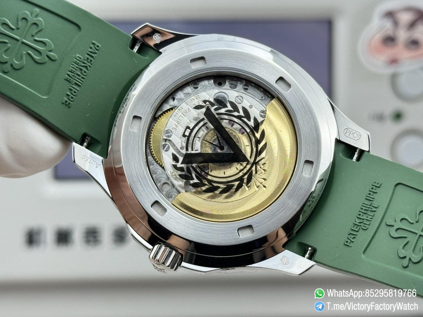 Victory Factory Watches Aquanaut Annual Calendar 5261 Complicated Green Dial 316L Steel Metal DanDong 324 Movement 08 Victory Factory Watches Aquanaut Annual Calendar 5261 Complicated Green Dial 316L Steel Metal DanDong 324 Movement 08