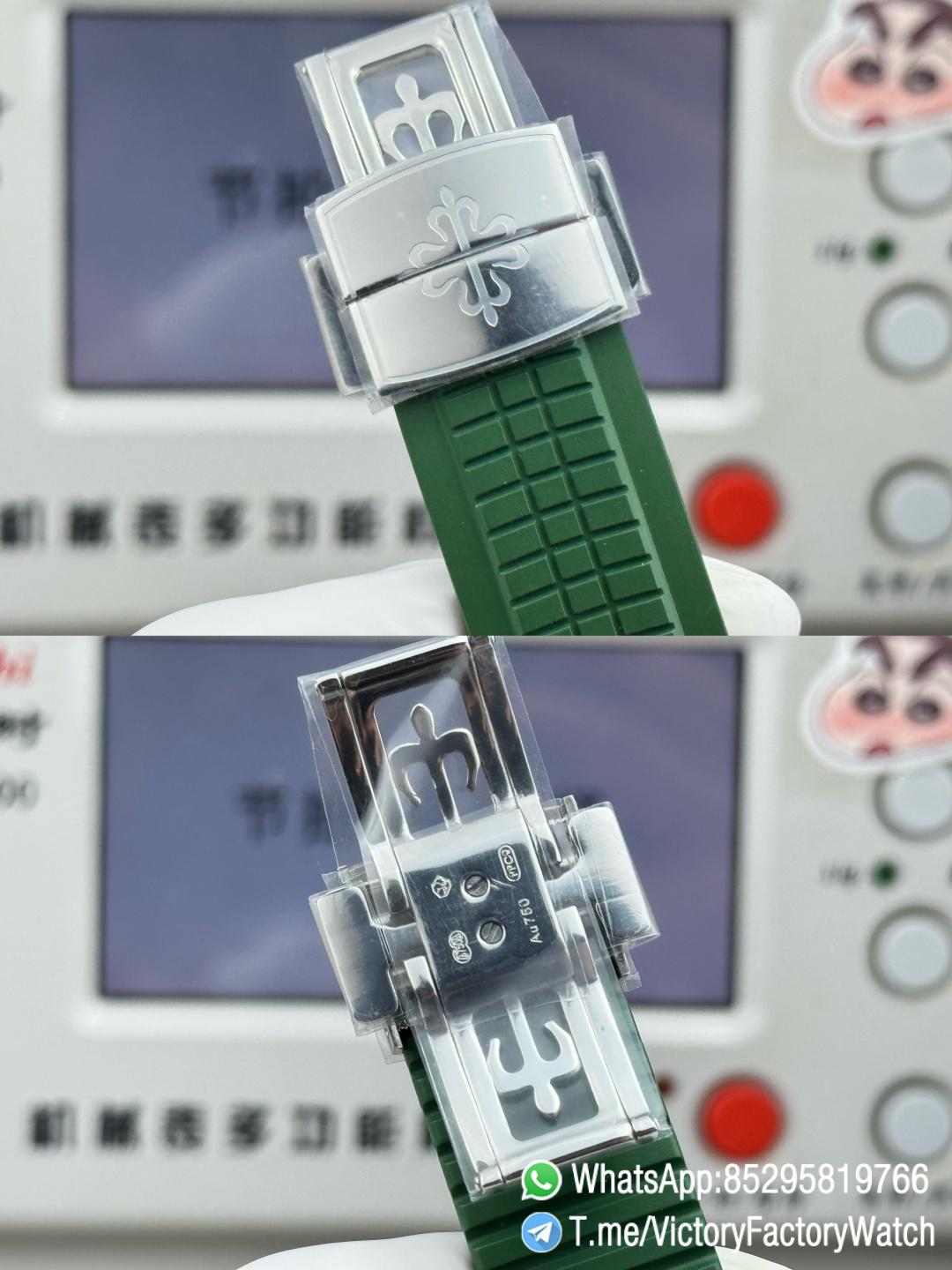 Victory Factory Watches Aquanaut Annual Calendar 5261 Complicated Green Dial 316L Steel Metal DanDong 324 Movement 09 Victory Factory Watches Aquanaut Annual Calendar 5261 Complicated Green Dial 316L Steel Metal DanDong 324 Movement 09