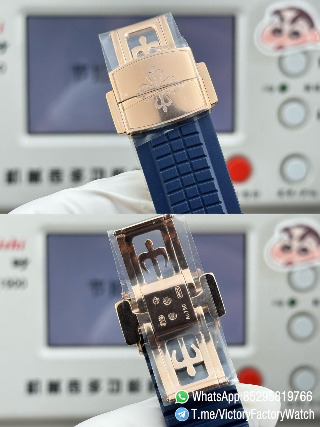 Victory Factory Watches Rose Gold Aquanaut Annual Calendar 5261R Complicated Blue Dial DD324 Calibre 09 Victory Factory Watches Rose Gold Aquanaut Annual Calendar 5261R Complicated Blue Dial DD324 Calibre 09