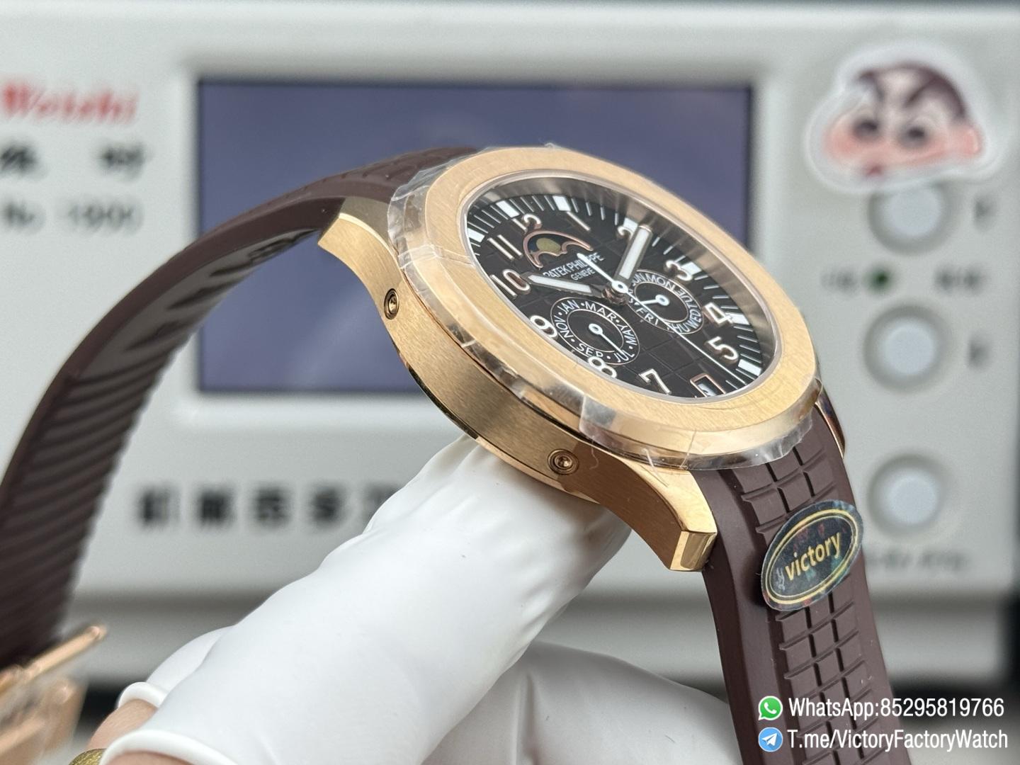 Victory Factory Watches Rose Gold Aquanaut Annual Calendar 5261R Complicated Brown Dial DD324 Calibre 06 Victory Factory Watches Rose Gold Aquanaut Annual Calendar 5261R Complicated Brown Dial DD324 Calibre 06