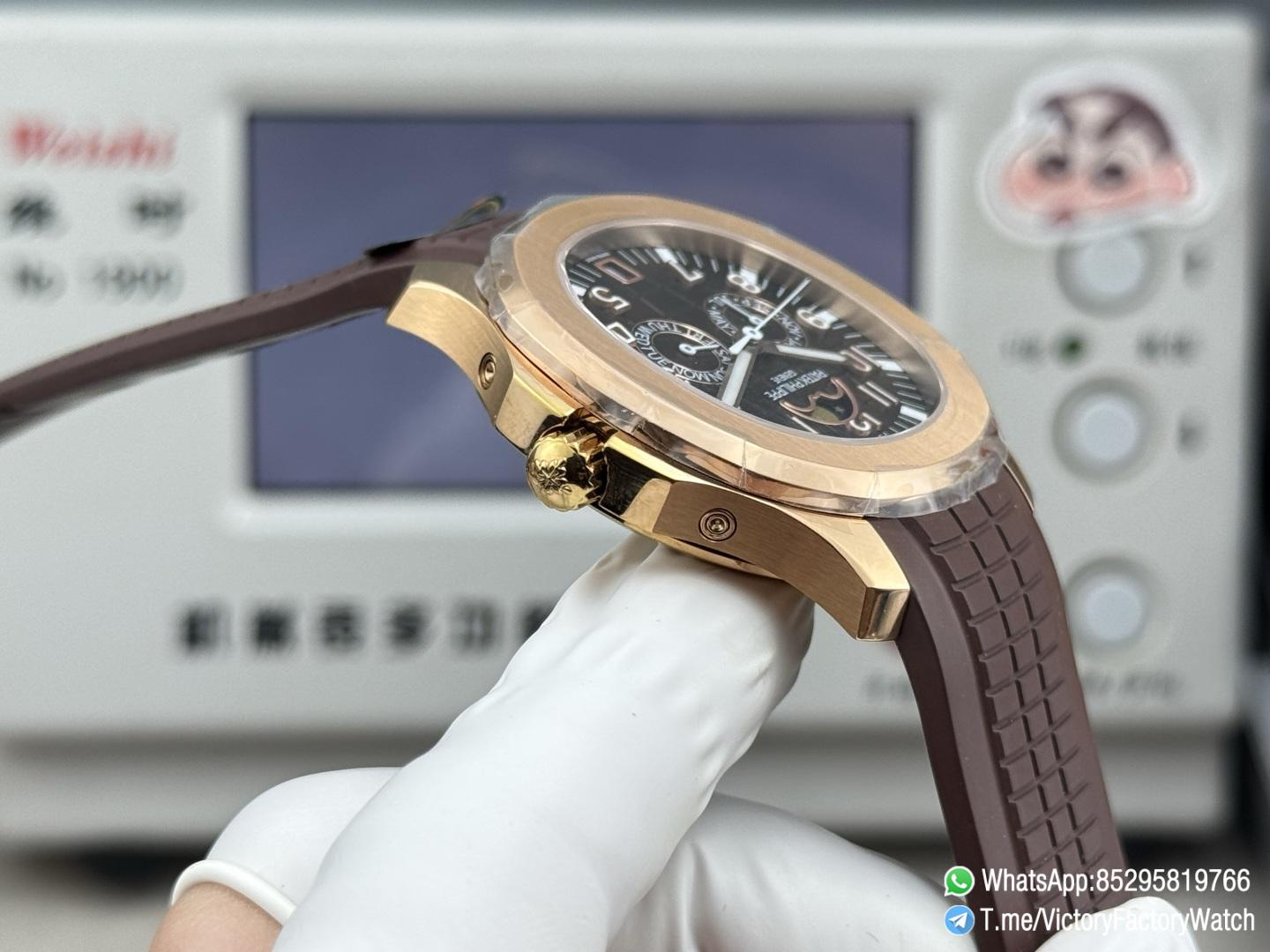 Victory Factory Watches Rose Gold Aquanaut Annual Calendar 5261R Complicated Brown Dial DD324 Calibre 07 Victory Factory Watches Rose Gold Aquanaut Annual Calendar 5261R Complicated Brown Dial DD324 Calibre 07