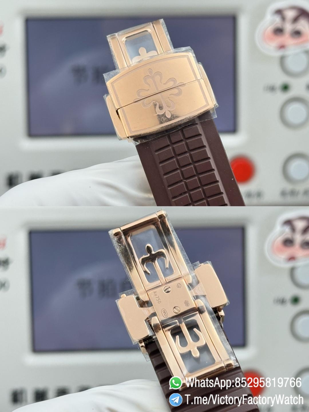 Victory Factory Watches Rose Gold Aquanaut Annual Calendar 5261R Complicated Brown Dial DD324 Calibre 09 Victory Factory Watches Rose Gold Aquanaut Annual Calendar 5261R Complicated Brown Dial DD324 Calibre 09